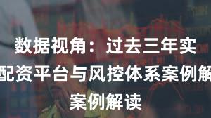数据视角：过去三年实盘配资平台与风控体系案例解读