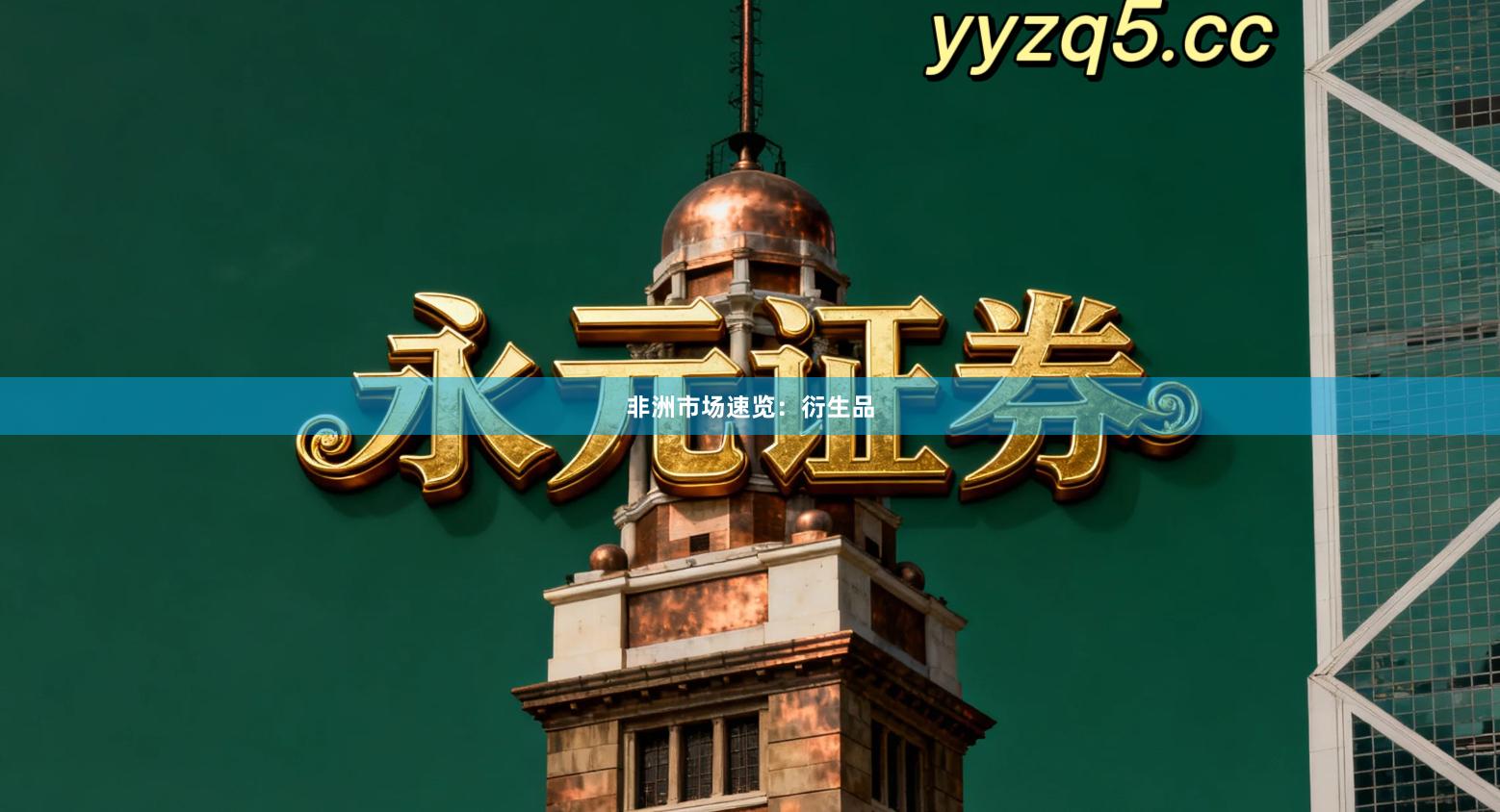 非洲市场速览：衍生品