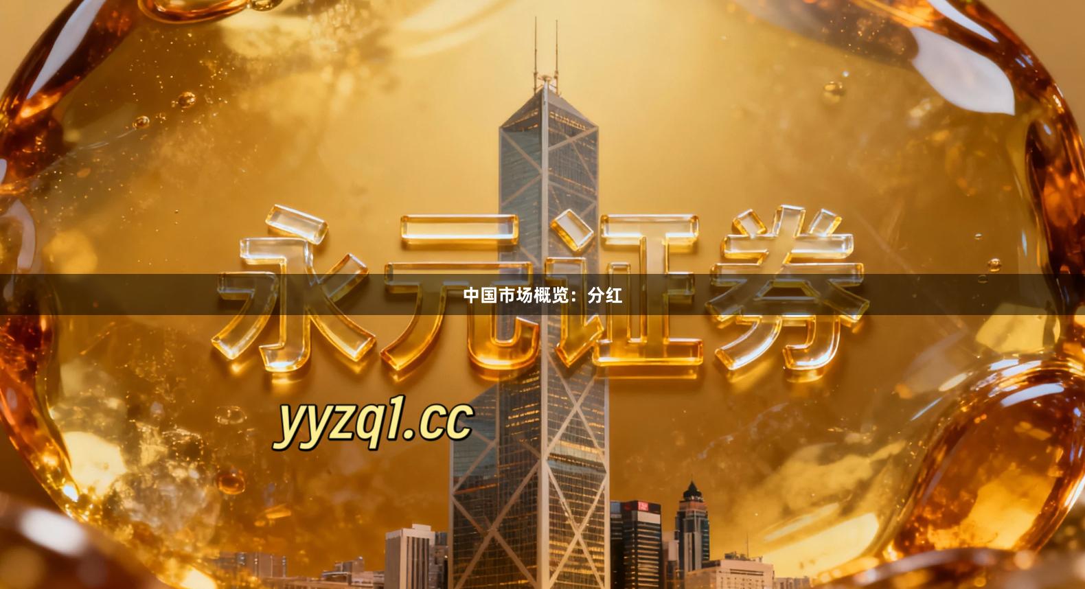 中国市场概览：分红